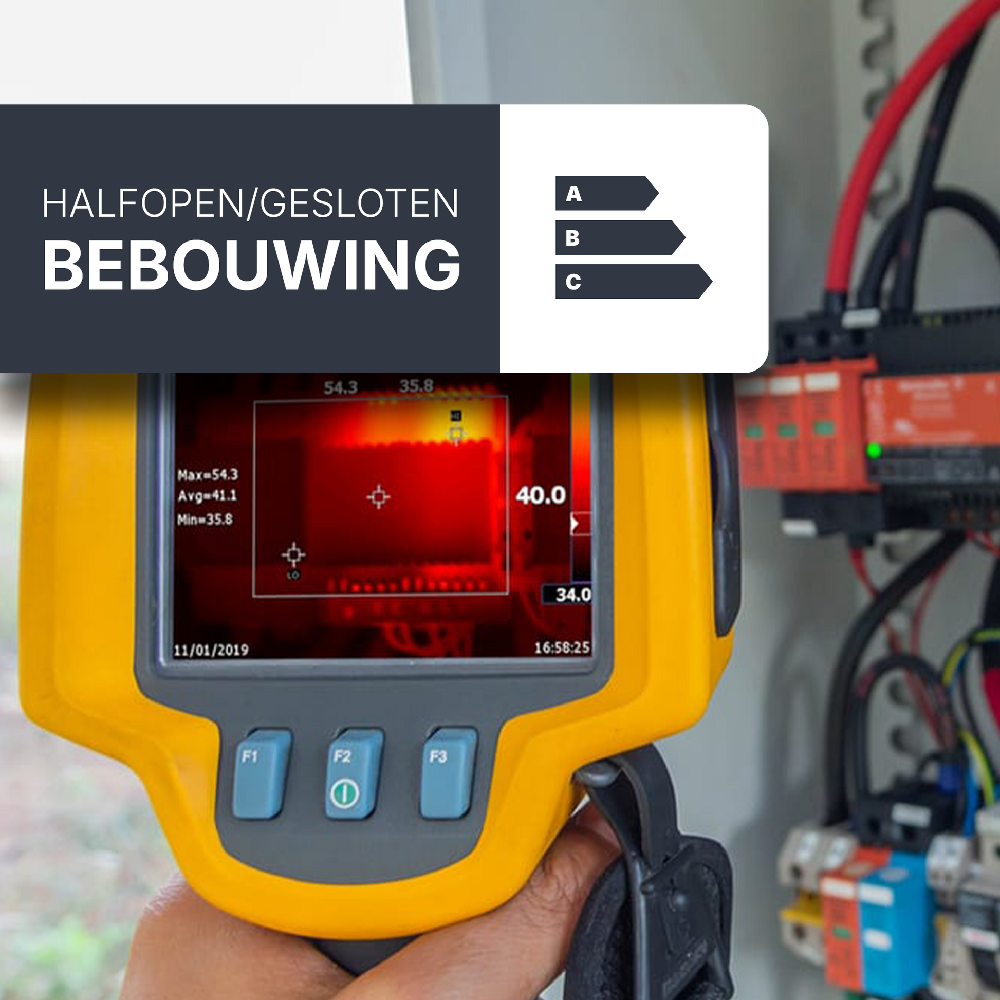 EPC residentieel - Halfopen/gesloten bebouwing