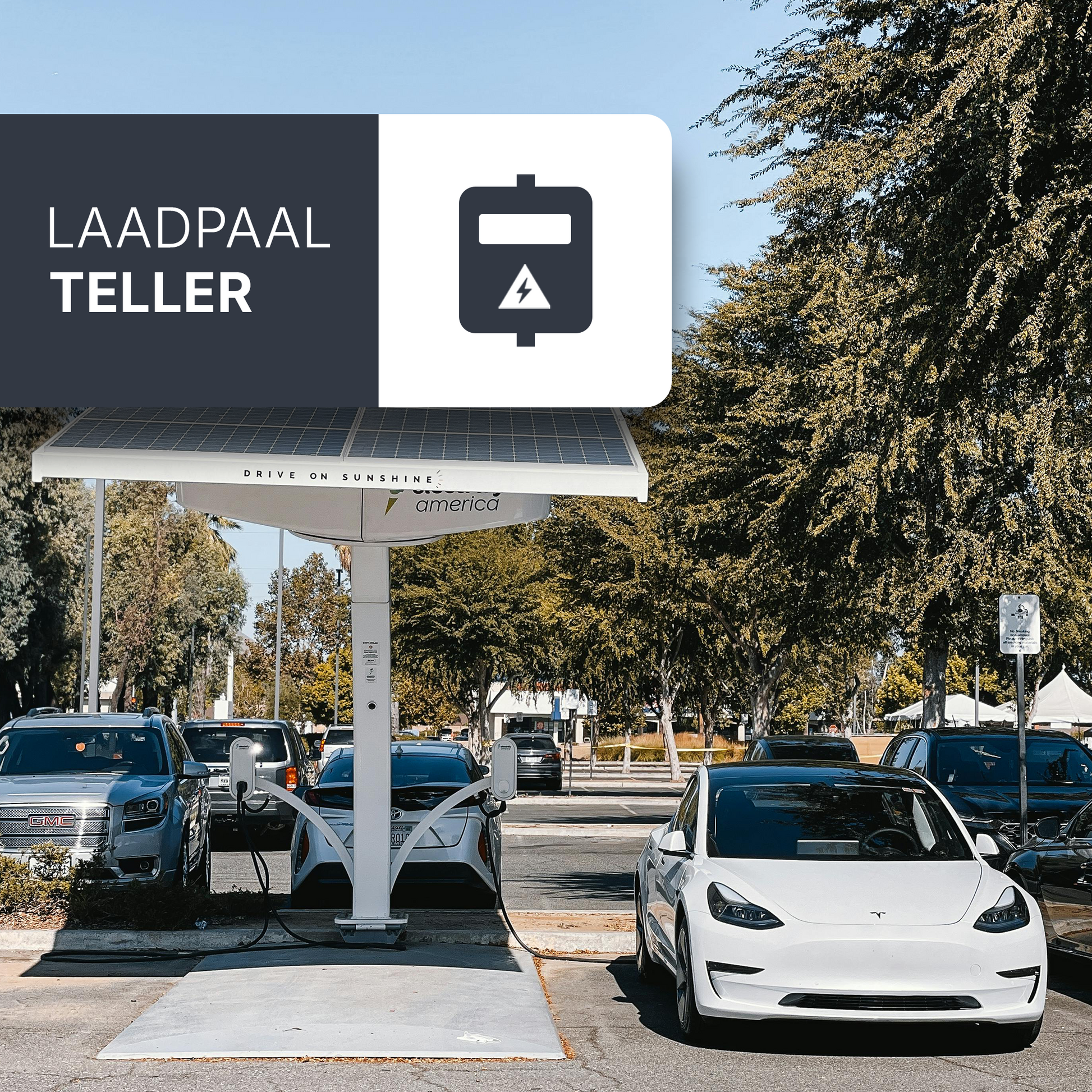 Elektrische controle van een laadpaal niet residentieel aangesloten achter teller Startprijs: