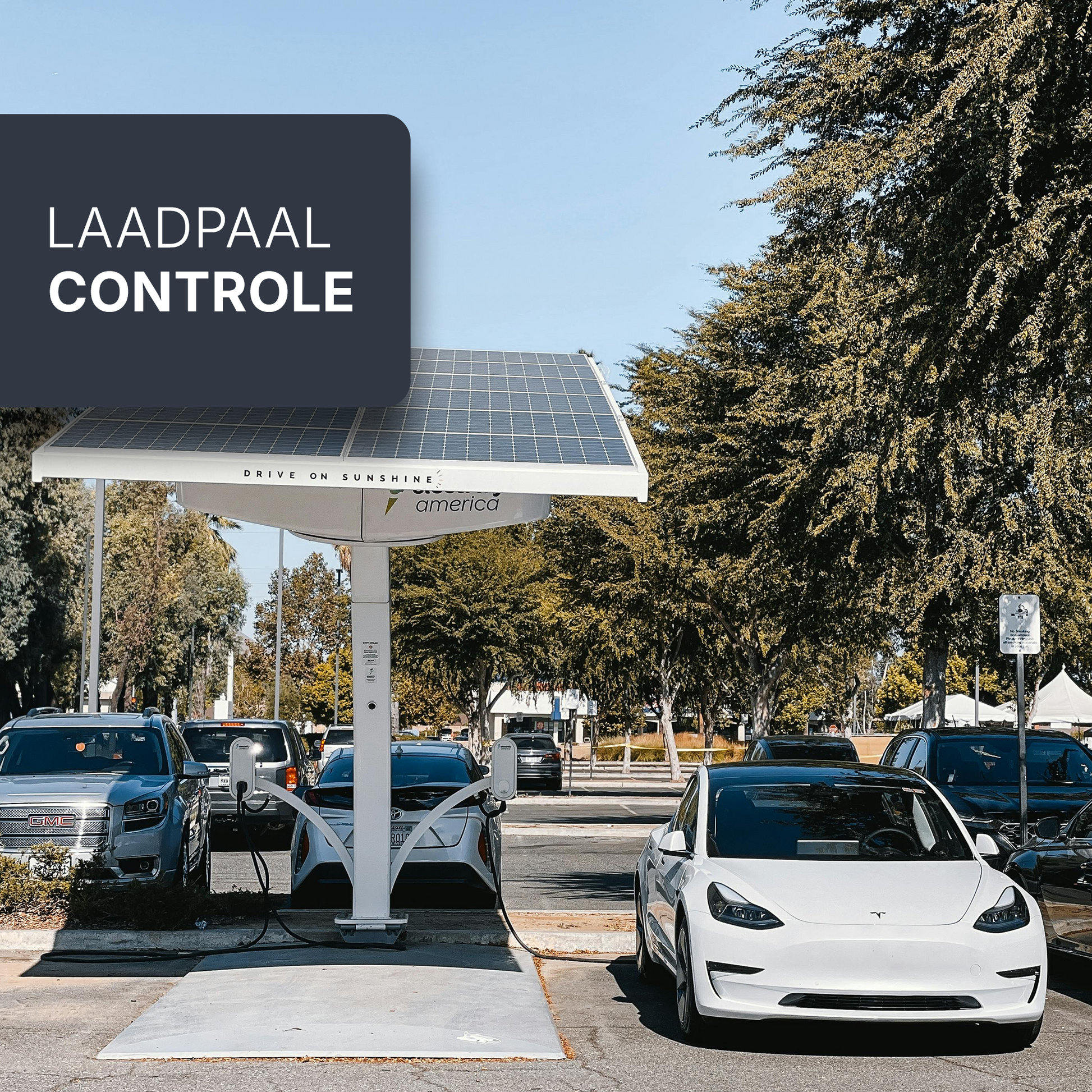 Elektrische controle van een Laadpaal