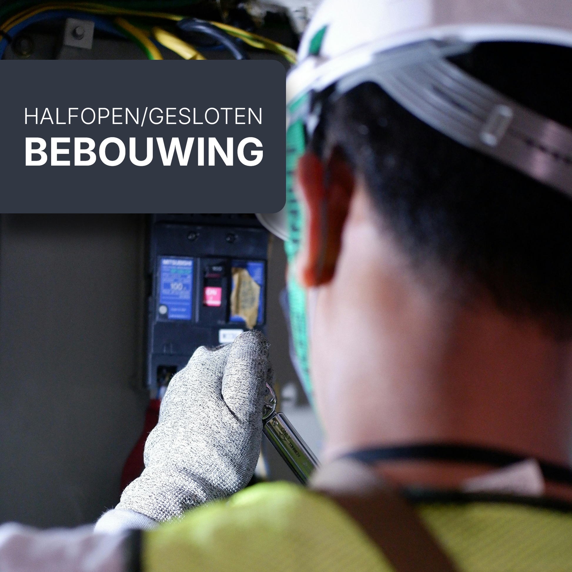 Elektrische keuringen immo - Halfopen/gesloten bebouwing