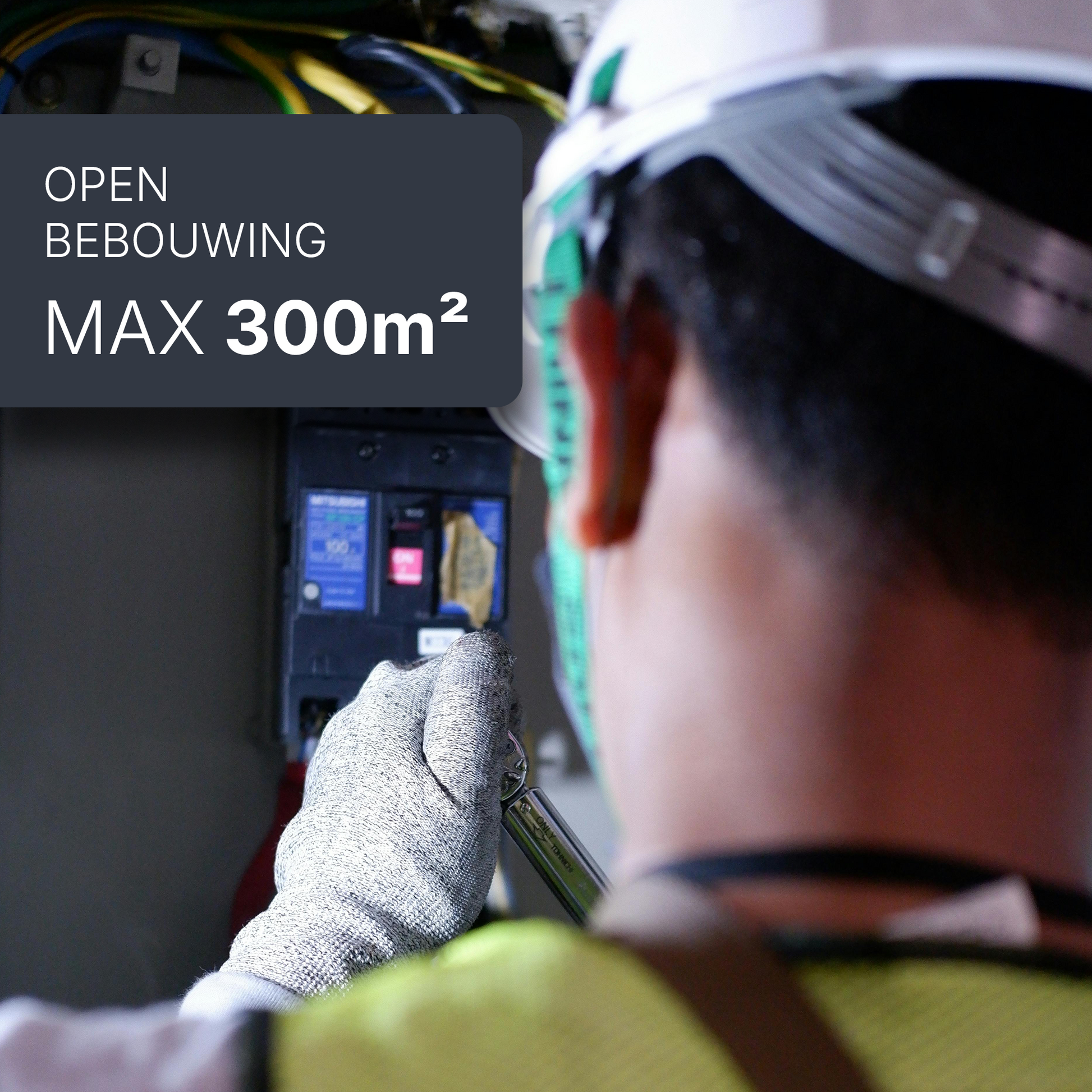 Elektrische keuringen immo - Open bebouwing < 300m²