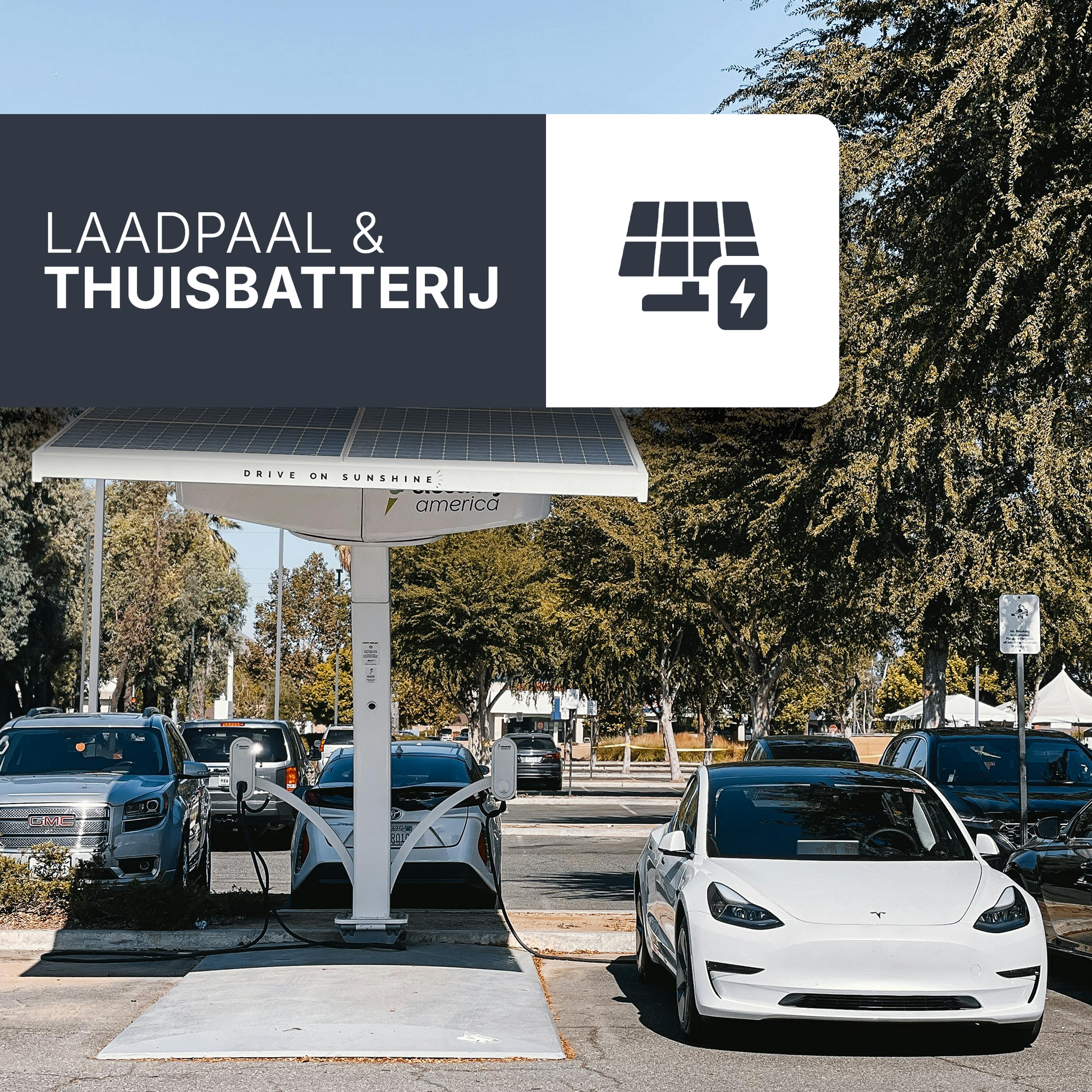 Combi: PV/Thuisbatterij+laadpaal