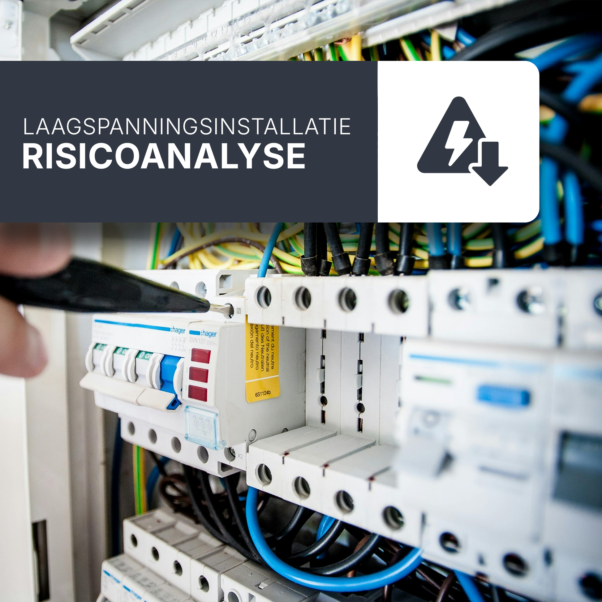 Risicoanalyse van een laagspanningsinstallatie (exclusief veiligheid- en/of kritische installaties)