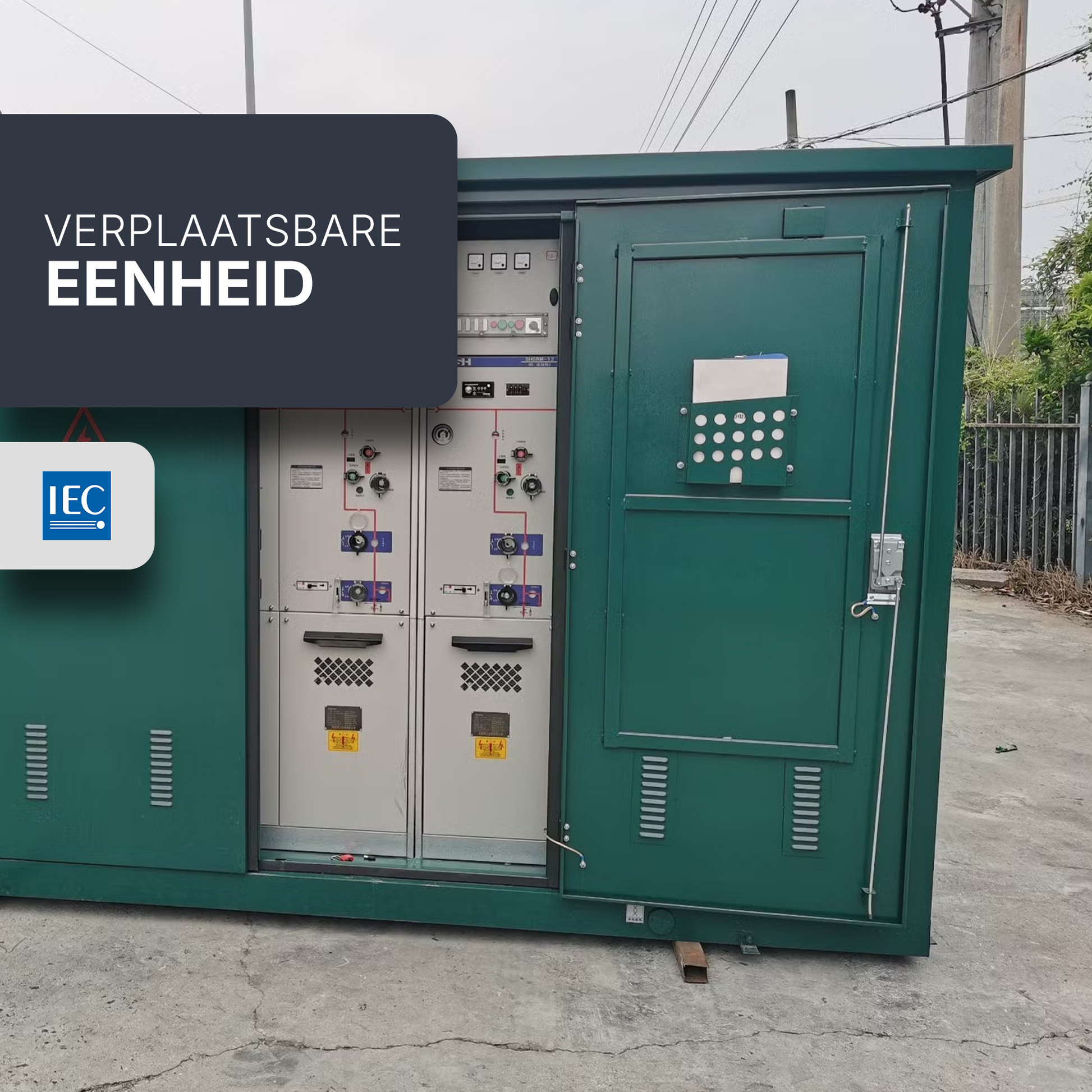 Controle van een mobiele of verplaatsbare eenheid volgens IEC 60364-7-717