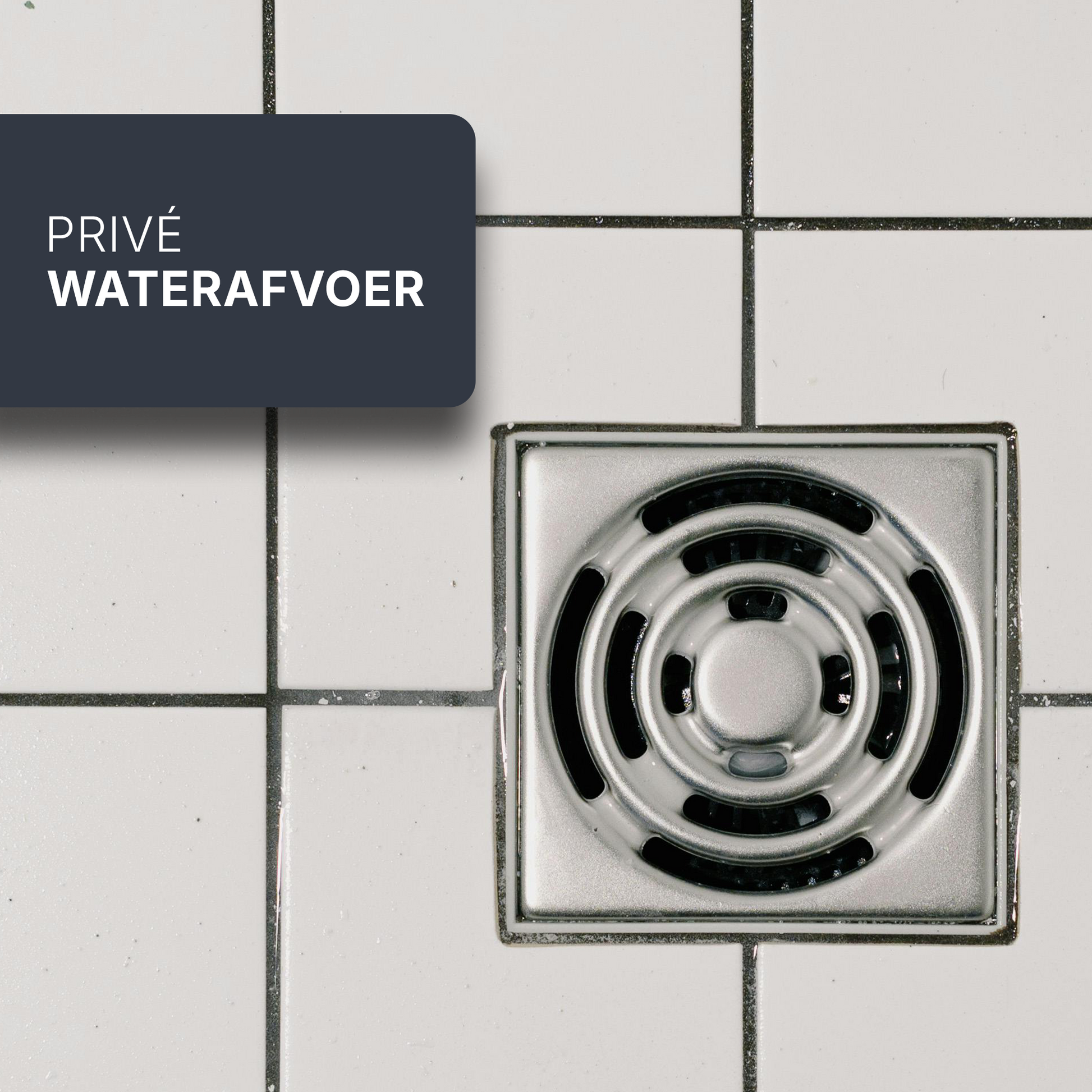 Rioolkeuring privé waterafvoer