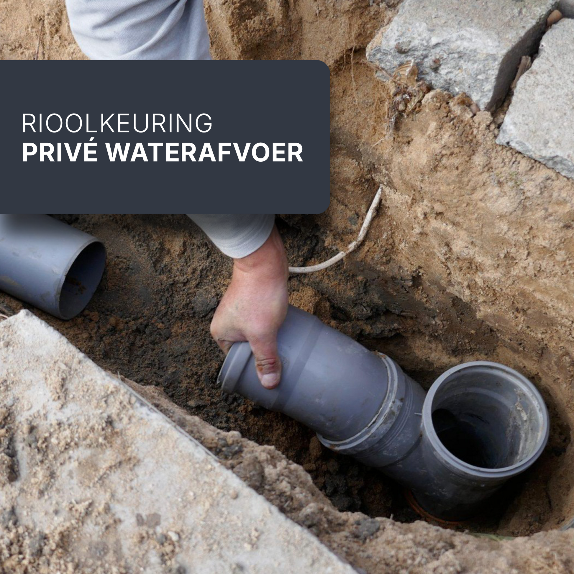 Rioolkeuring privé waterafvoer (Particulier)
